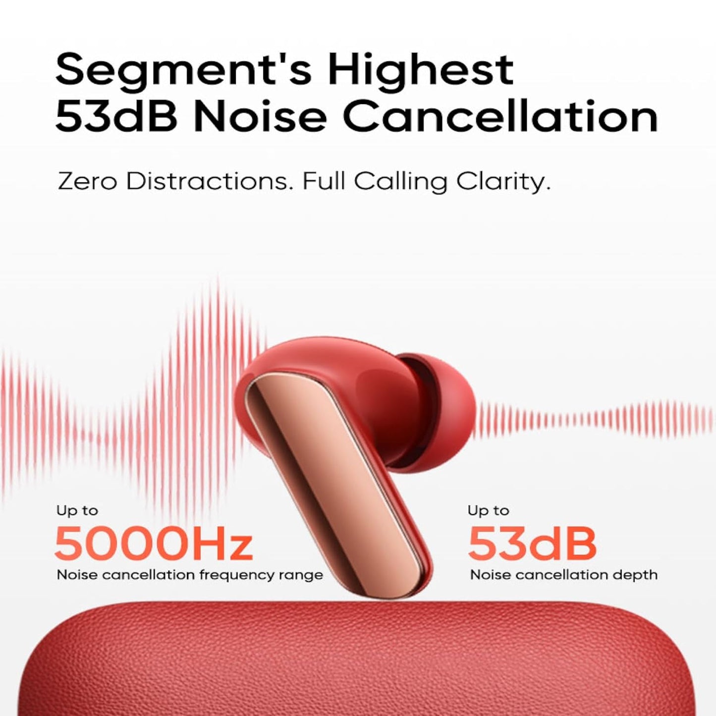 realme Buds Air 7 Pro with Ai Live Translation,11mm+6mm Dual-dac Driver,48 Hrs Playtime,53 dB ANC,LHDC,45Ms Low Latency,360° Spatial Audio,IP55 Dust & Water Resistant,BT 5.4(Glory Beige)