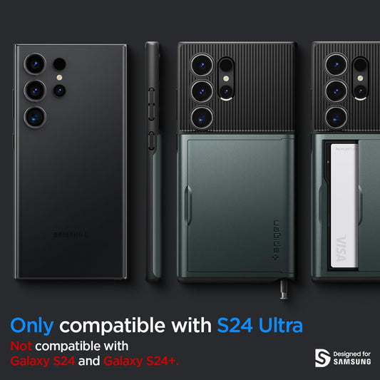 Armor CS for Samsung Galaxy S24 Ultra Case, Galaxy S24 Ultra Back Cover (2024) - TPU+PC