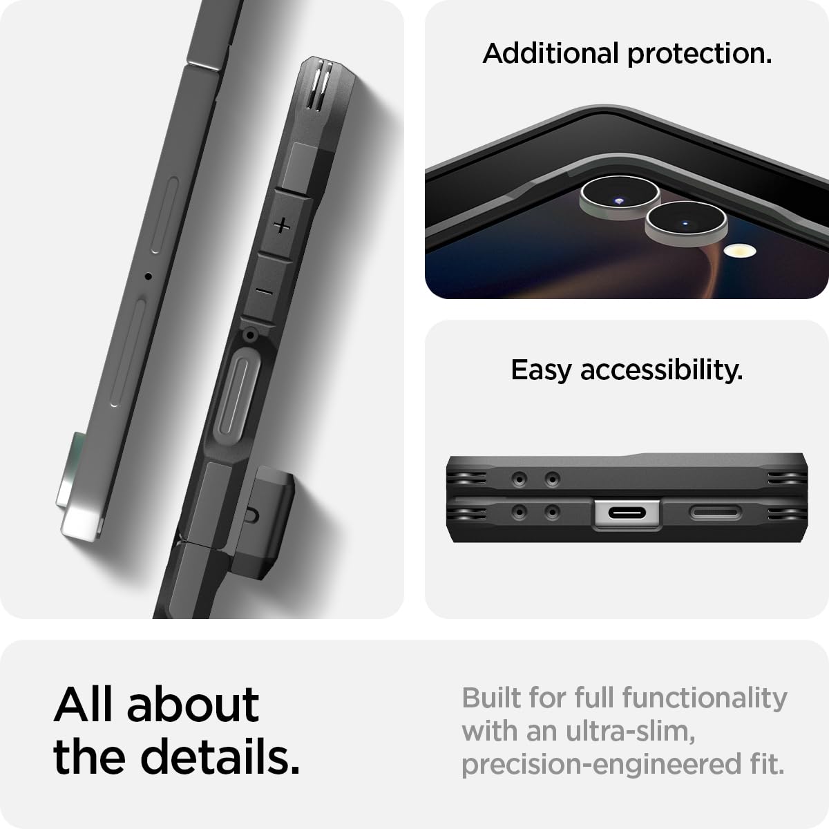 Armor Pro MagFit for Samsung Galaxy Z Flip 7 Case, Galaxy Z Flip 7 Back Cover (2025) - TPU+PC
