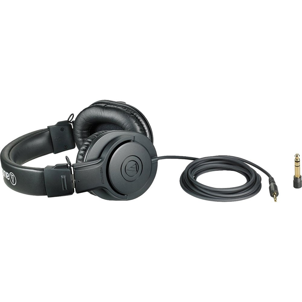 Audio-Technica ATH-M20x Over-Ear Professional Studio Monitor Headphones