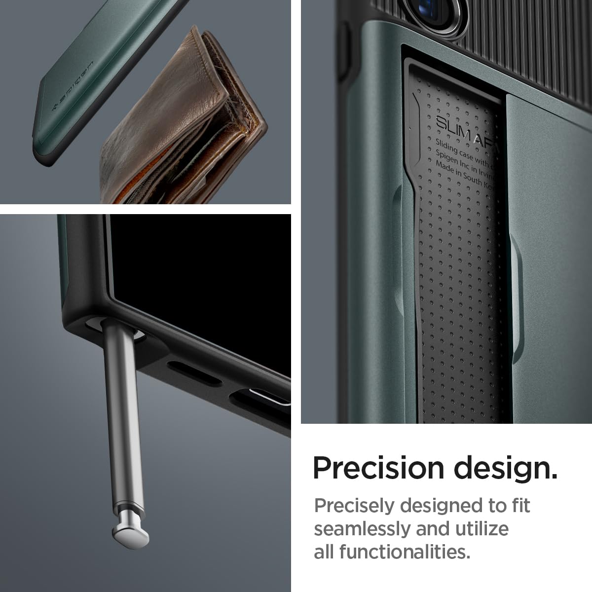 Armor CS for Samsung Galaxy S24 Ultra Case, Galaxy S24 Ultra Back Cover (2024) - TPU+PC